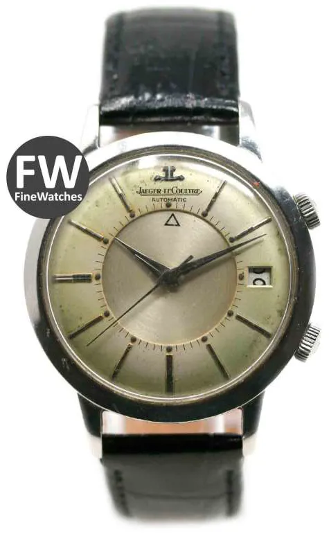 Jaeger-LeCoultre Memovox Alarm 855 37mm Stainless steel Mother-of-pearl