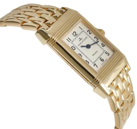 Jaeger-LeCoultre Reverso 260.1.08 19.5mm Yellow gold Silver