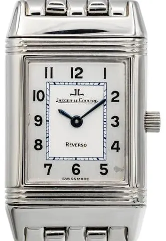 Jaeger-LeCoultre Reverso Duetto 266.8.44 20mm Stainless steel Mother-of-pearl