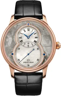 Jaquet Droz Grande Seconde J014013222 Rose gold and Red gold White and Gray