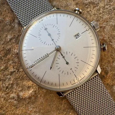 Junghans max bill 027/4600.00 40mm Stainless steel Silver