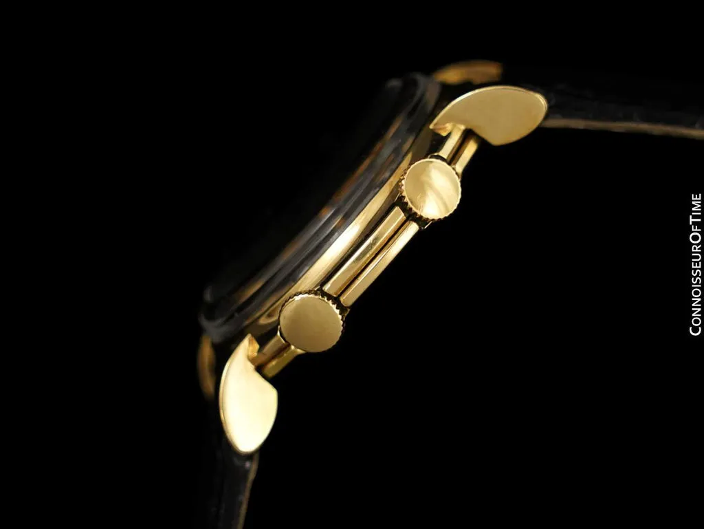 LeCoultre Memovox 32mm Yellow gold Silver 3