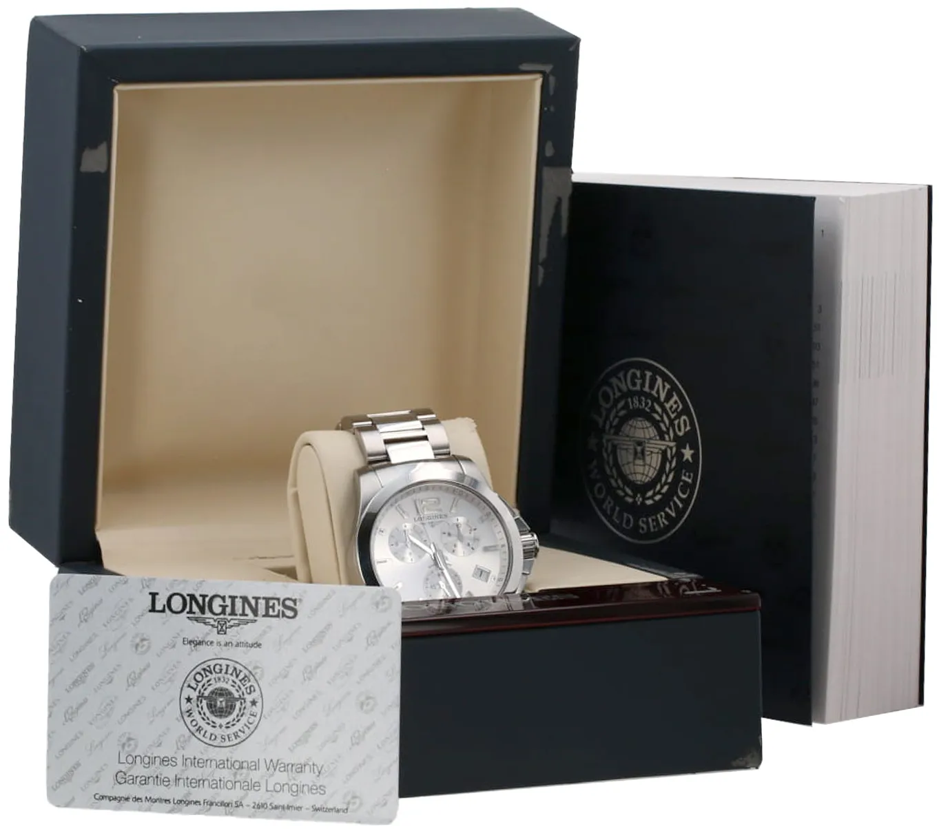 Longines Conquest L3.660.4 41mm Stainless steel Silver 2