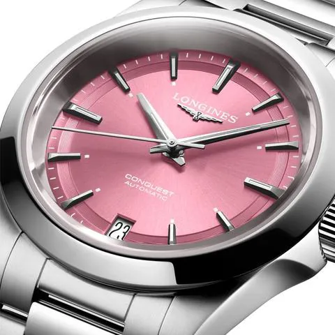 Longines Conquest 34mm Stainless steel Rose 3