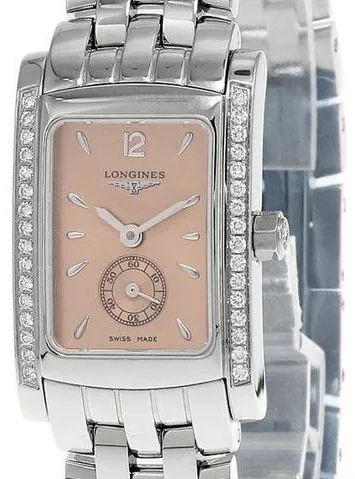 Longines DolceVita L51550966 19mm Stainless steel Salmon