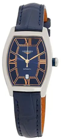 Longines Evidenza L2.142.4.96.2 26mm Stainless steel Blue