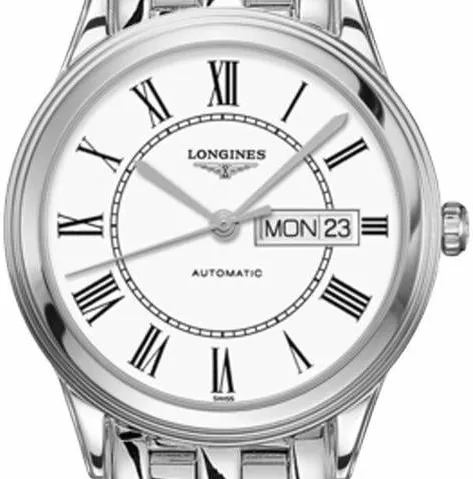 Longines Flagship 38.5mm Stainless steel White
