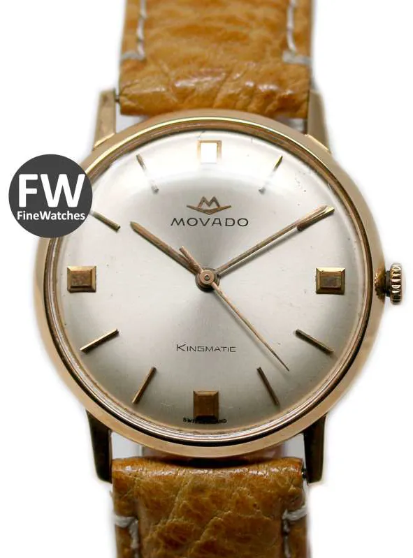 Movado Kingmatic 32mm Rose gold Silver 1