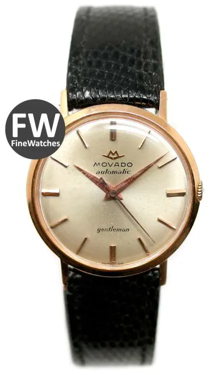 Movado 33mm Rose gold Silver