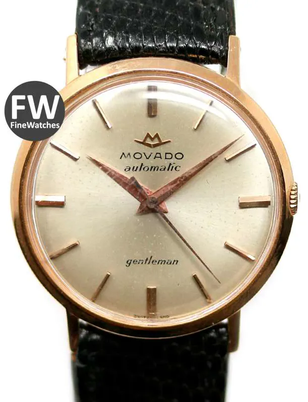 Movado 33mm Rose gold Silver 1