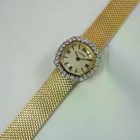 Movado 20mm Yellow gold Silver 8