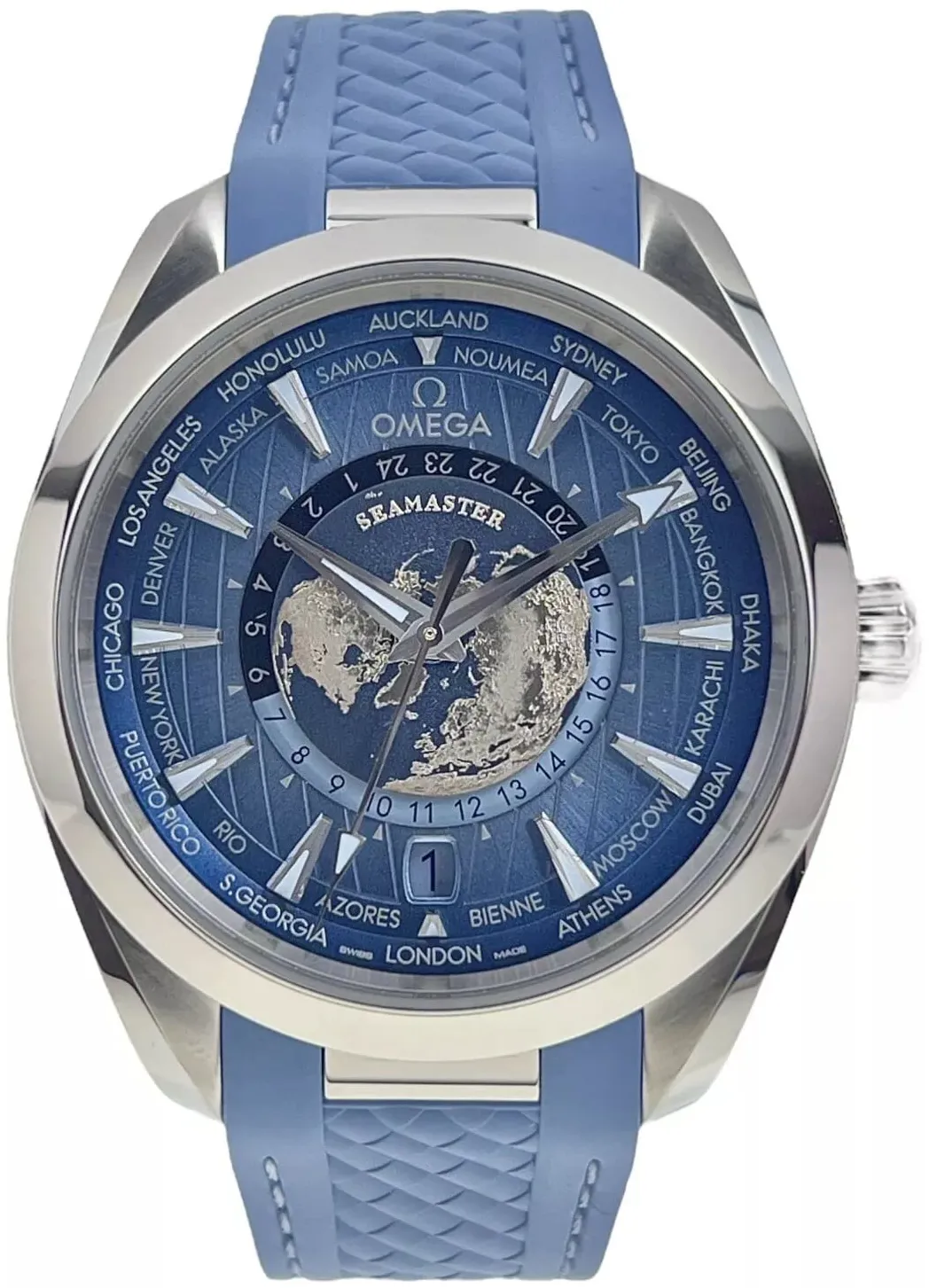 Omega Aqua Terra 150M 220.12.43.22.03.002 43mm Stainless steel Blue