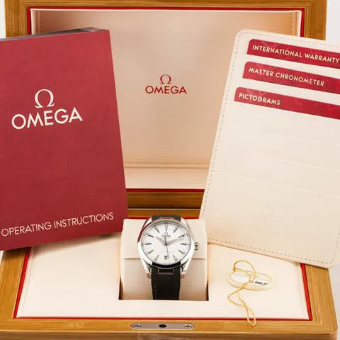 Omega Aqua Terra 220.12.38.20.02.001 38mm Stainless steel Silver 2