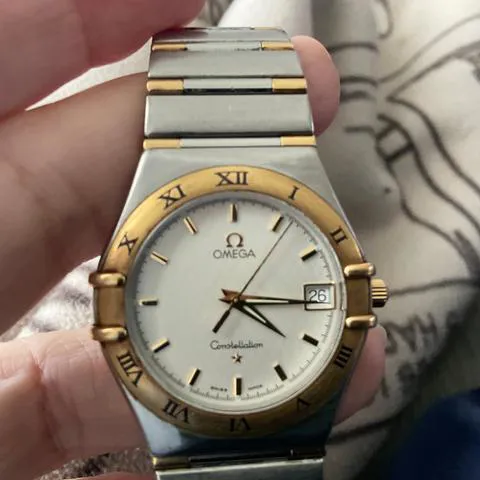 Omega Constellation 1202.30.00 36mm Yellow gold and Stainless steel Silver