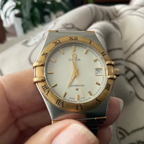 Omega Constellation 1202.30.00 36mm Yellow gold and Stainless steel Silver 1