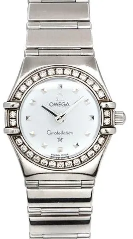 Omega Constellation Quartz 1465.71 23mm Stainless steel White