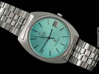 Omega Constellation 198.741 Stainless steel Tiffany blue$turquoise