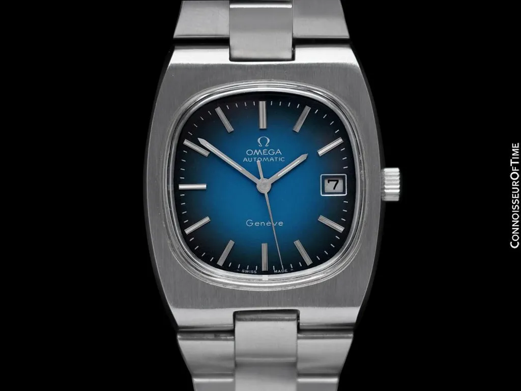 Omega Genève 166.0173 nullmm Stainless steel Blue 1