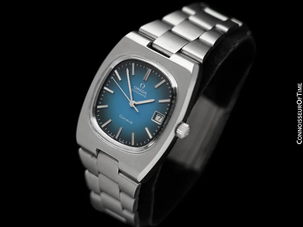 Omega Genève 166.0173 nullmm Stainless steel Blue 2