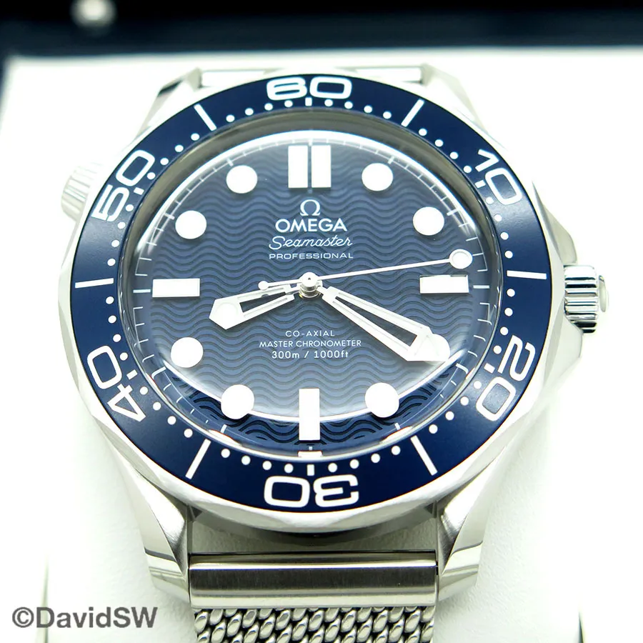 Omega Seamaster 210.30.42.20.03.002 42mm Stainless steel Blue 2