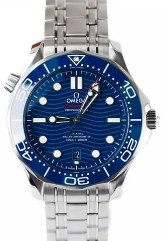 Omega Seamaster Diver 300M 210.30.42.20.03.001 42mm Stainless steel Blue