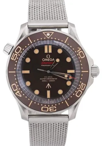 Omega Seamaster Diver 300M 210.90.42.20.01.001 42mm Titanium Brown