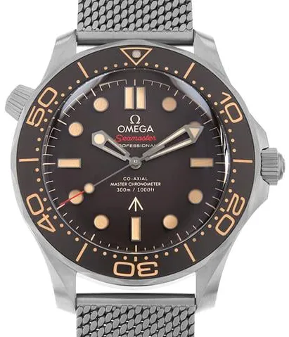 Omega Seamaster Diver 300M 210.90.42.20.01.001 42mm Titanium Brown