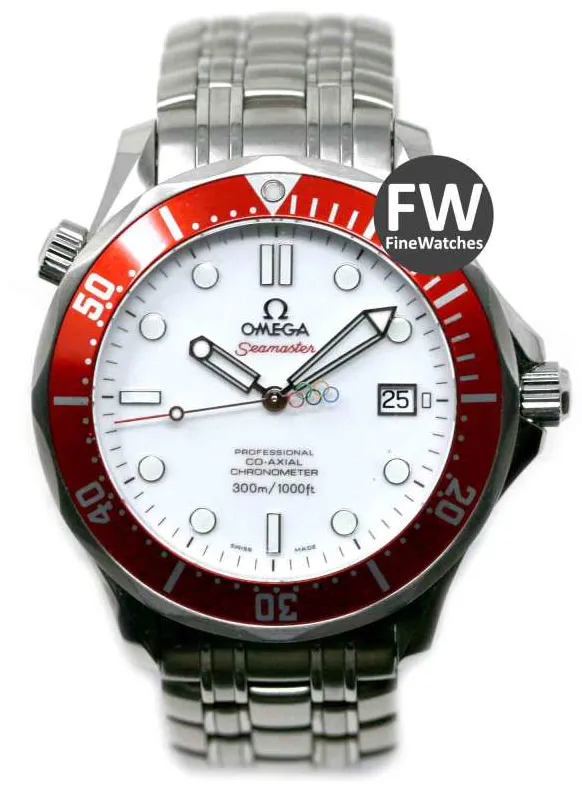 Omega Seamaster Diver 300M 212.30.41.20.04.001 41mm Stainless steel White