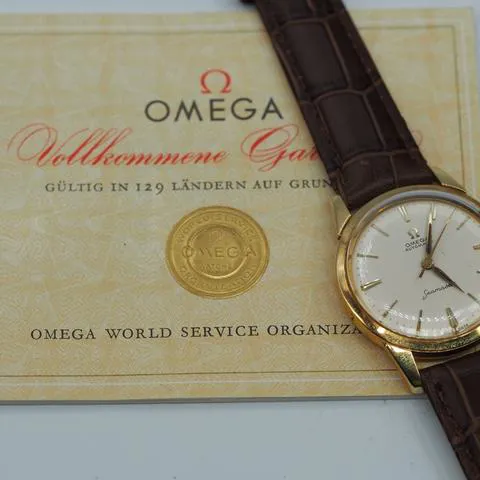 Omega Seamaster OT 14.704 34mm Yellow gold White