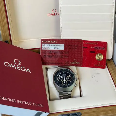 Omega Speedmaster 522.10.43.50.01.001 46mm Stainless steel Black 8