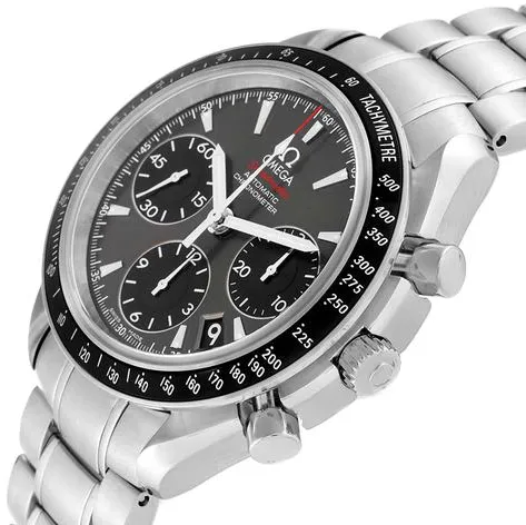 Omega Speedmaster Date 323.30.40.40.06.001 40mm Stainless steel Gray 2