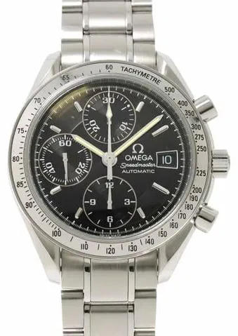 Omega Speedmaster Date 3513.50 39mm Stainless steel Black