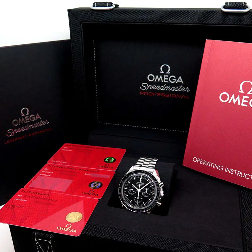 Omega Speedmaster Moon watch 310.30.42.50.01.002 42mm Stainless steel Black 7