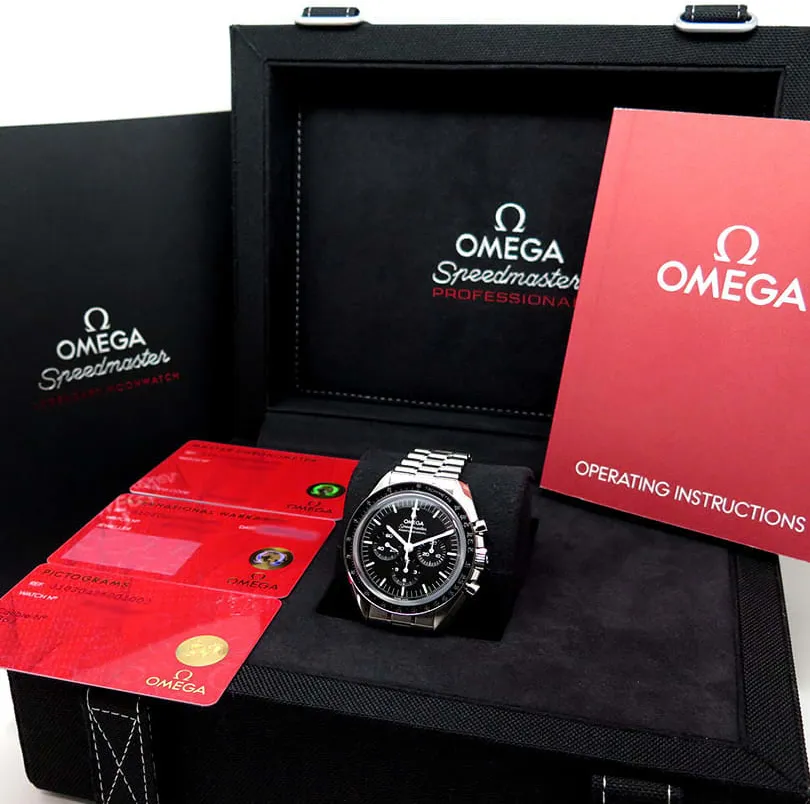Omega Speedmaster Moon watch 310.30.42.50.01.002 42mm Stainless steel Black 7