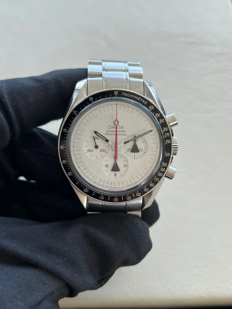 Omega Speedmaster Moon watch 311.32.42.30.04.001 42mm Stainless steel White