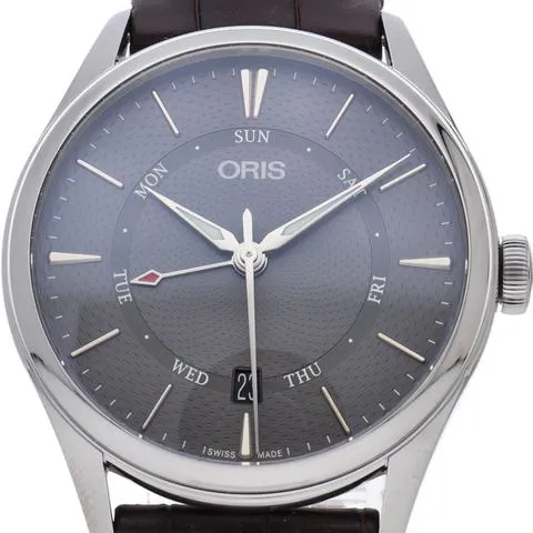 Oris Artelier Pointer Day Date 01 755 7742 4053-07 5 21 65FC 40mm Stainless steel Gray