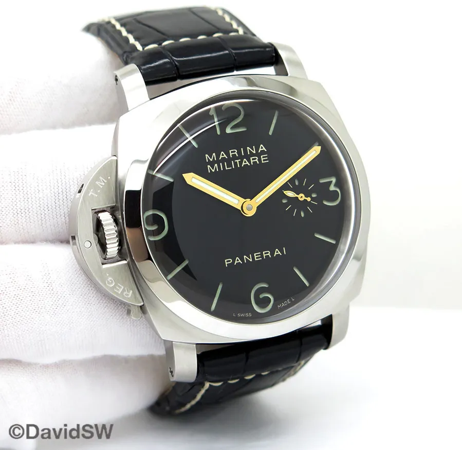 Panerai Luminor 1950 PAM 00217 47mm Stainless steel Black