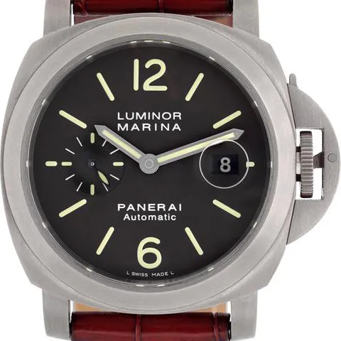 Panerai Luminor Marina Automatic PAM 00240 44mm Titanium Brown