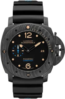 Panerai Luminor Submersible 1950 3 Day PAM 00616 Carbon fiber Black