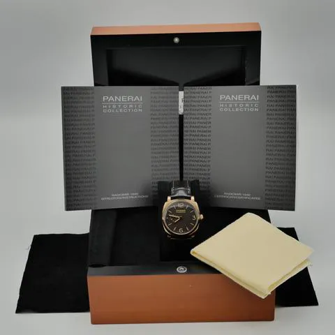 Panerai Radiomir 1940 PAM 00513 42mm Rose gold Brown 8