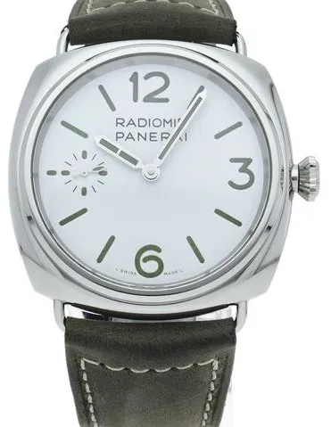 Panerai Radiomir 8 Days PAM01384 45mm Stainless steel White 1