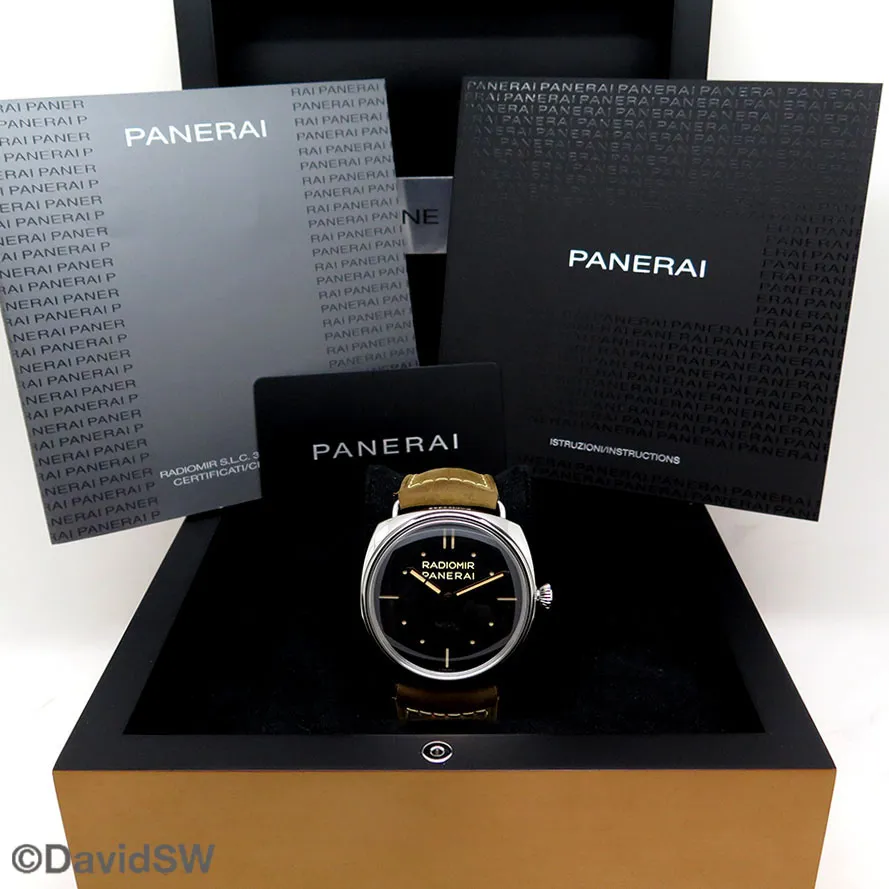 Panerai Radiomir PAM 00425 47mm Stainless steel Black 1