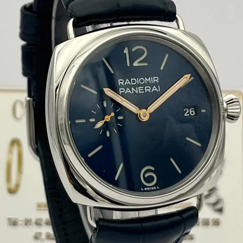 Panerai Radiomir Pam01293 40mm Stainless steel Blue 2