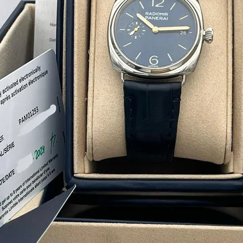 Panerai Radiomir Pam01293 40mm Stainless steel Blue 4