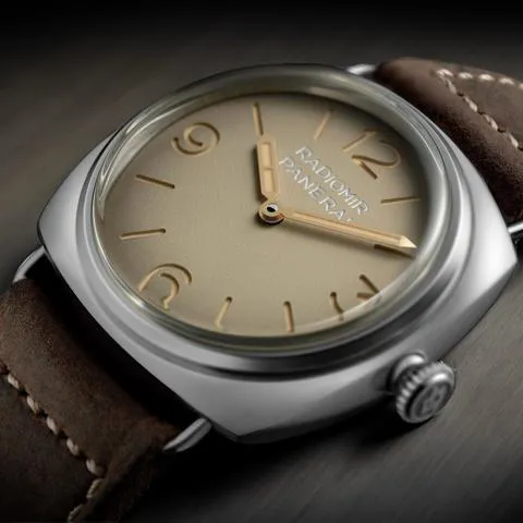 Panerai Radiomir PAM01350 45mm Stainless steel Champagne