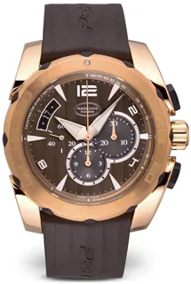 Parmigiani Fleurier Pershing PF600103.06 45mm Rose gold Brown