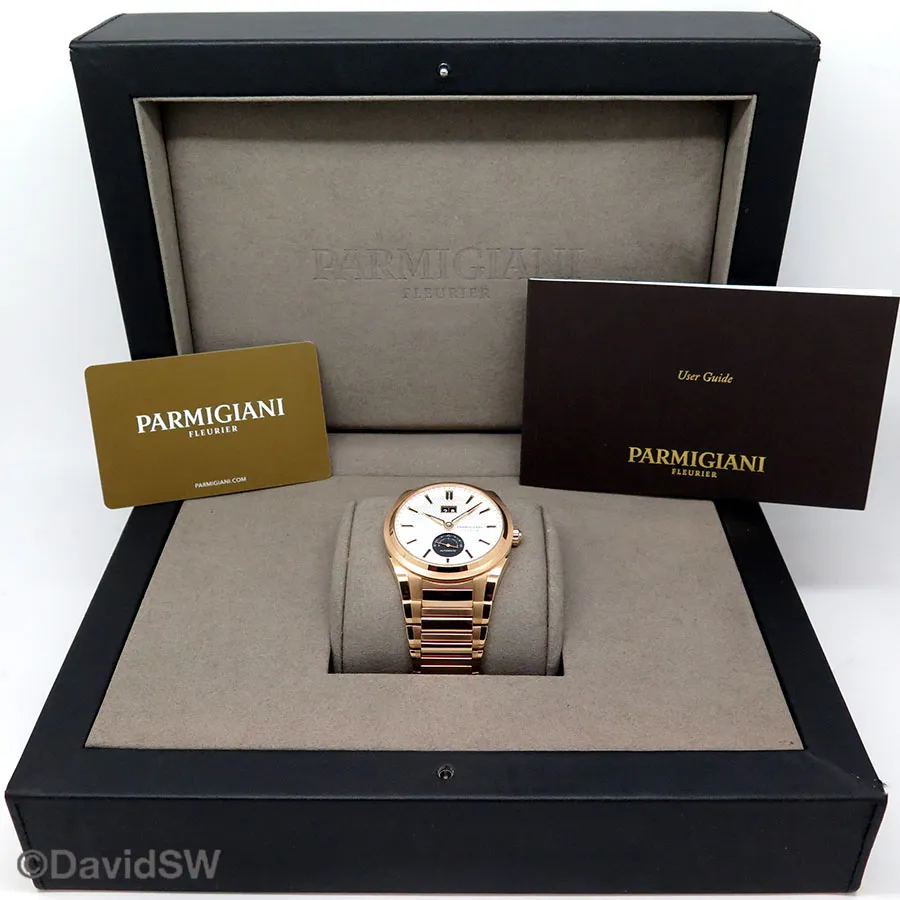 Parmigiani Fleurier Tonda PFC910-1500140-810082 42mm Rose gold Silver 1