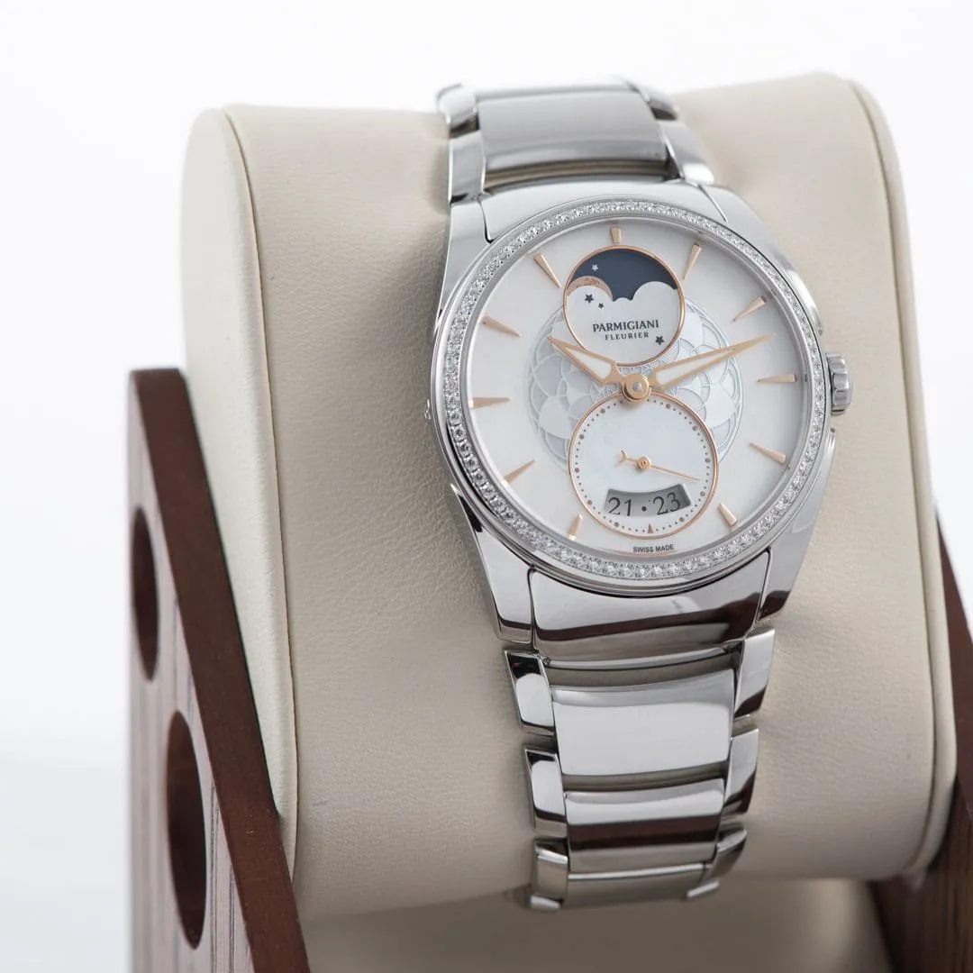 Parmigiani Fleurier Tonda Métropolitaine PFC283-0063300-B00002 33.5mm Stainless steel Mother-of-pearl