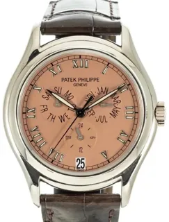 Patek Philippe Annual Calendar 5035G White gold Black