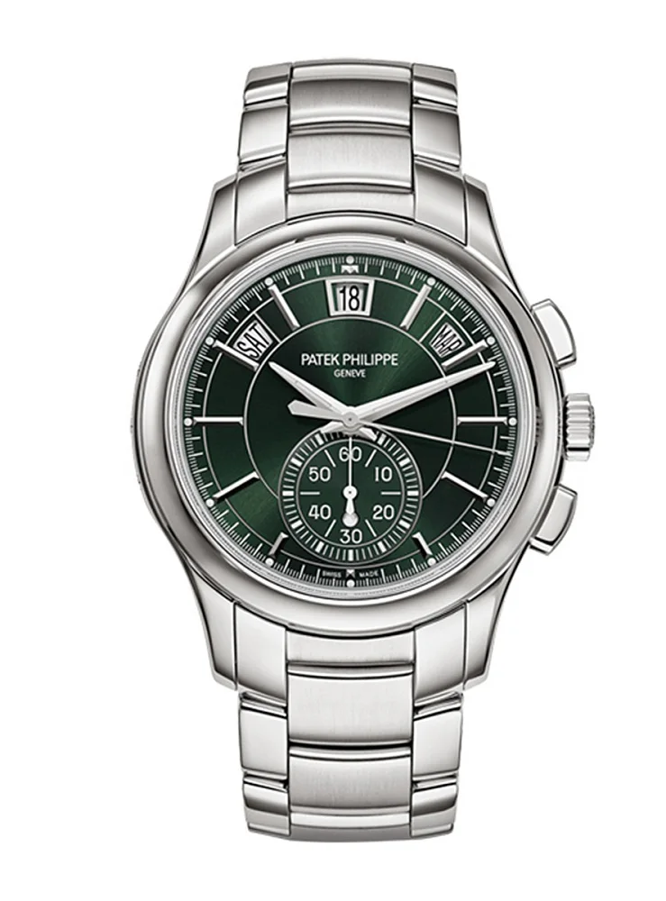 Patek Philippe Annual Calendar Chronograph 5905/1A-001 42mm Stainless steel Green